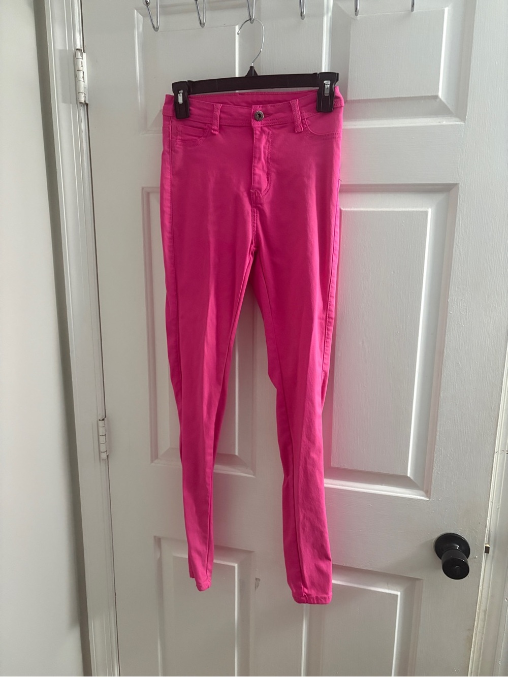 SHEIN Hot Pink Skinny Women's Pants